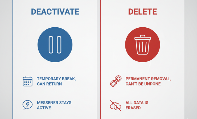 Deactivation vs. Deletion